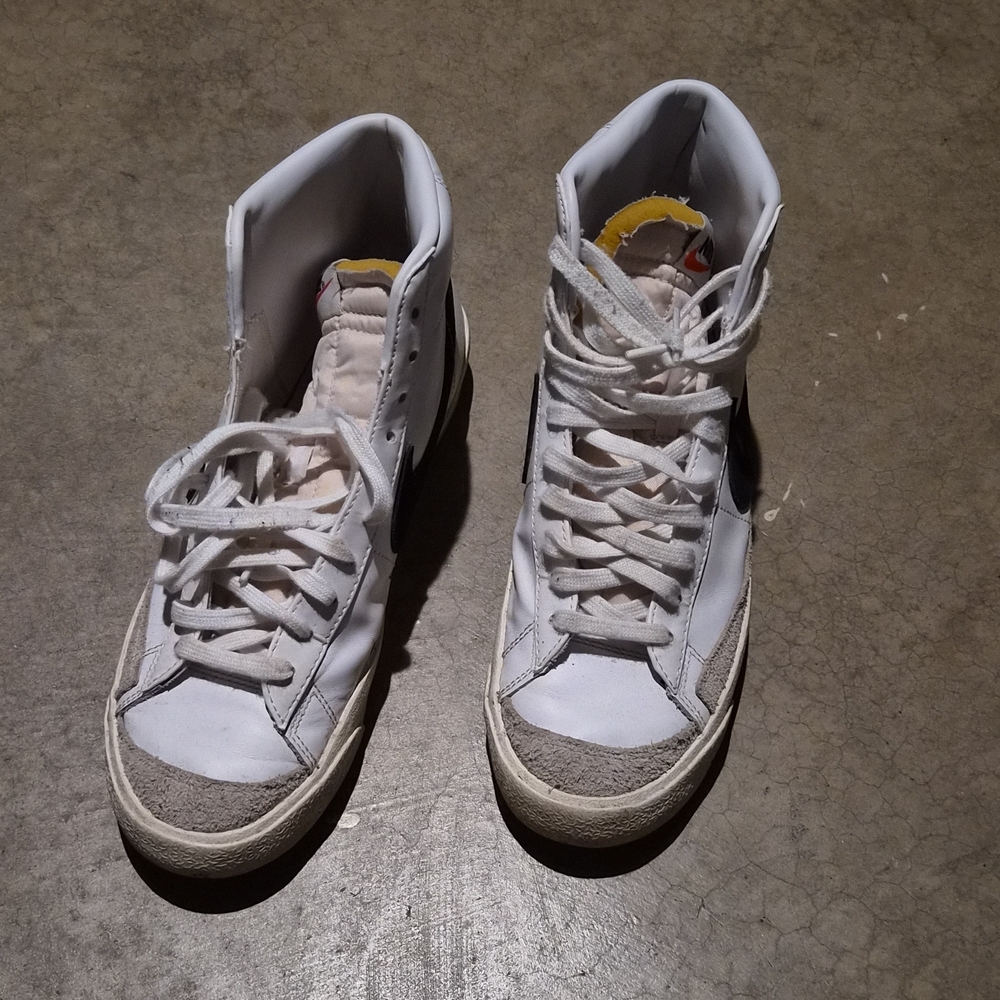 Nike White High-Top Sneakers